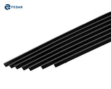 Fedar Billet Grille Combo For 1994-1998 Ford Mustang - Black