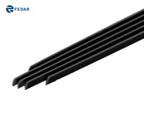Fedar Hood Scoop Billet Grille For 1999-2004 Ford Mustang V6 - Black