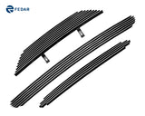 Fedar Billet Grille Combo For 1999-2004 Ford Mustang GT V8 - Polished