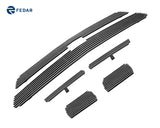 Fedar Billet Grille Combo For 2003-2005 Chevrolet Silverado - Polished
