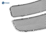 Fedar Wire Mesh Grille Insert For 02-05 Dodge Ram - Black / Polished