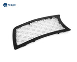 Fedar Dual Weave Mesh Grille Insert For 05-10 Chrysler 300C - Polished / Black