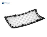 Fedar Dual Weave Mesh Grille Insert For 05-10 Chrysler 300C - Polished / Black