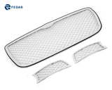 Fedar Dual Weave Mesh Grille Combo Insert For 2005-2010 Chrysler 300C - Full Polished