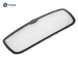 Fedar Dual Weave Mesh Grille Insert For 05-10 Chrysler 300/300C - Polished / Black