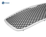 Fedar Dual Weave Mesh Grille Insert For 05-10 Chrysler 300/300C - Black / Polished