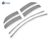 Fedar Wire Mesh Grille Combo Insert For 05-07 Dodge Magnum - Black / Polished
