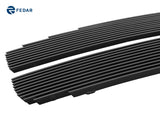 Fedar Main Upper Billet Grille For 2004-2006 Dodge Durango - Black