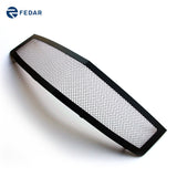 Fedar Wire Mesh Grille Combo Insert For 03-07 Cadillac CTS - Polished / Black