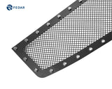 Fedar Rivet Mesh Grille Combo Insert For 03-07 Cadillac CTS - Full Black