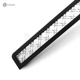 Fedar Dual Weave Mesh Grille Insert For 03-07 Cadillac CTS - Polished / Black