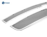 Fedar Wire Mesh Grille Insert For 05-07 Chevy Silverado 1500/1500HD/2500HD/3500 - Black / Polished