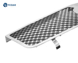 Fedar Dual Weave Mesh Grille Insert For 02-06 Cadillac Escalade - Black / Polished
