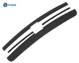 Fedar Main Upper Billet Grille For 2005-2007 Chevy Silverado 1500/1500HD/2500HD/3500 - Black Powder Coated