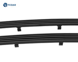 Fedar Billet Grille Combo For 2001-2004 Nissan Frontier - Black