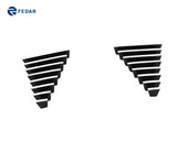 Fedar Billet Grille Combo For 2005-2010 Toyota Tacoma - Polished