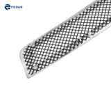 Fedar Wire Mesh Grille Insert For 2005-2011 Toyota Tacoma - Black / Polished