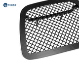 Fedar Wire Mesh Grille Combo Insert For 07-14 Chevy Avalanche/Suburban/Tahoe - Full Black