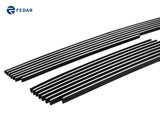 Fedar Billet Grille Combo For 2006-2009 Chevy Trailblazer LT - Polished