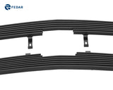 Fedar Billet Grille Combo For 2003-2005 Chevy Silverado 1500/2500/3500/1500HD/1500SS/2500HD/3500HD - Black