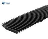 Fedar Lower Bumper Billet Grille For 2004-2007 Nissan Armada Titan - Black