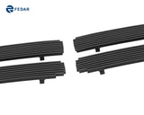 Fedar Main Upper Billet Grille For 1999-2001 Dodge Ram Sport - Black