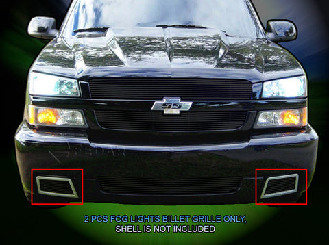 Fedar Tow Hook Cover Billet Grille For 2003-2006 Chevy Silverado