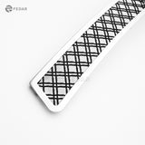 Fedar Dual Weave Mesh Grille Insert For 06-13 Chevy Impala/Monte Carlo - Black / Polished