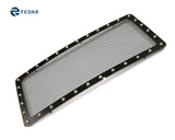 Fedar Rivet Mesh Grille Insert For 07-14 Jeep Wrangler - Full Black