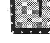 Fedar Rivet Mesh Grille Insert For 05-07 Ford Excursion/ F-250/F-350/F-450/F-554 - Full Black