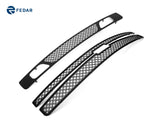 Fedar Dual Weave Mesh Grille Combo Insert For 07-13 Chevy Silverado 1500 - Full Black