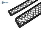 Fedar Dual Weave Mesh Grille Combo Insert For 07-13 Chevy Silverado 1500 - Full Black
