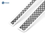 Fedar Dual Weave Mesh Grille Insert For 07-13 Chevy Silverado 1500 - Black / Polished