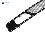 Fedar Rivet Formed Mesh Grille Insert For 07-13 Chevy Silverado 1500 Short - Full Black