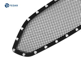 Fedar Rivet Mesh Grille Insert For 13-15 Ford Fusion - Full Black