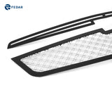 Fedar Dual Weave Mesh Grille Insert For 11-14 Chevy Cruze - Polished / Black