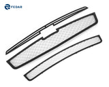 Fedar Dual Weave Mesh Grille Combo Insert For 11-14 Chevy Cruze LT RS/LTZ RS - Polished / Black