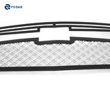 Fedar Dual Weave Mesh Grille Combo Insert For 11-14 Chevy Cruze LT RS/LTZ RS - Polished / Black