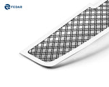 Fedar Dual Weave Mesh Grille Combo Insert For 11-14 Chevy Cruze LT RS/LTZ RS - Black / Polished