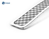 Fedar Dual Weave Mesh Grille Insert For 11-14 Chevy Cruze LT RS/LTZ RS - Black / Polished