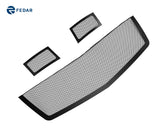 Fedar Wire Mesh Grille Combo Insert For 07-14 Cadillac Escalade - Full Black
