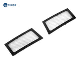 Fedar Wire Mesh Grille Insert For 07-14 Cadillac Escalade - Polished / Black