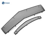 Fedar Dual Weave Mesh Grille Combo Insert For 08-13 Cadillac CTS - Full Black