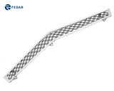 Fedar Dual Weave Mesh Grille Insert For 08-13 Cadillac CTS - Black / Polished