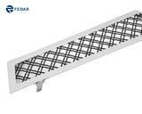 Fedar Dual Weave Mesh Grille Insert For 08-13 Cadillac CTS - Black / Polished