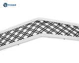 Fedar Dual Weave Mesh Grille Insert For 08-13 Cadillac CTS - Black / Polished