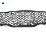 Fedar Dual Weave Mesh Grille Insert For 07-09 Nissan Altima Sedan - Full Black