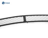 Fedar Dual Weave Mesh Grille Insert For 07-09 Nissan Altima Sedan - Polished / Black
