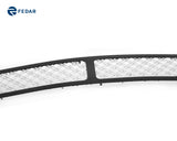 Fedar Dual Weave Mesh Grille Insert For 07-09 Nissan Altima Sedan - Polished / Black