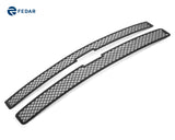 Fedar Dual Weave Mesh Grille Insert For 07-10 Chevy Silverado 3500 HD/2500 HD - Full Black